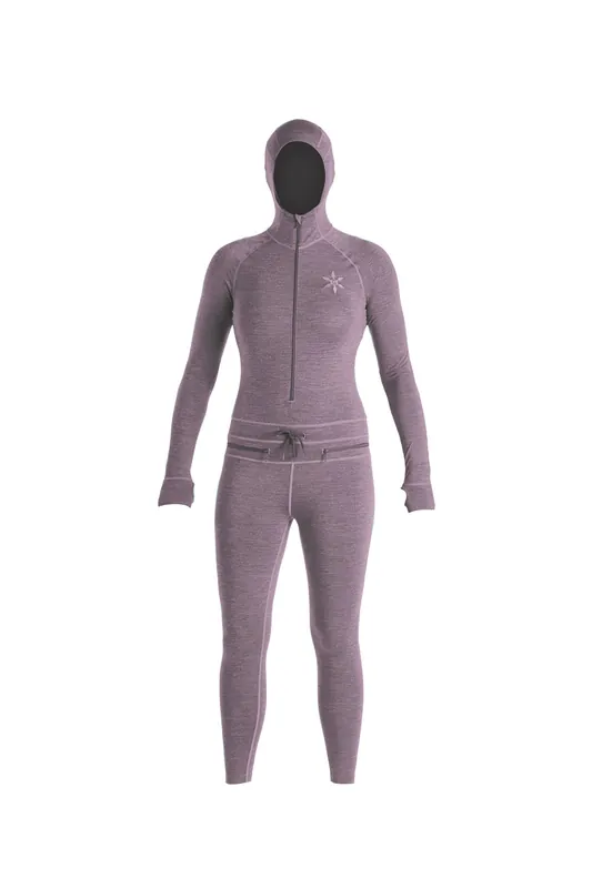 Women‘s Merino Ninja Suit - Dark Lavender - Large