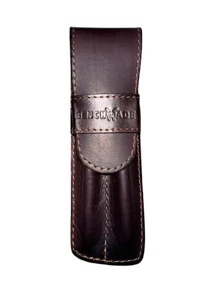 Benchamde Leather Double Ink Pen Case