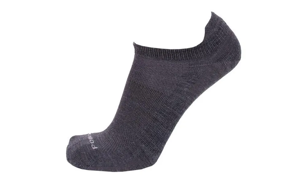 Running Pop Ultra Light No Show Tab - Gray - XL
