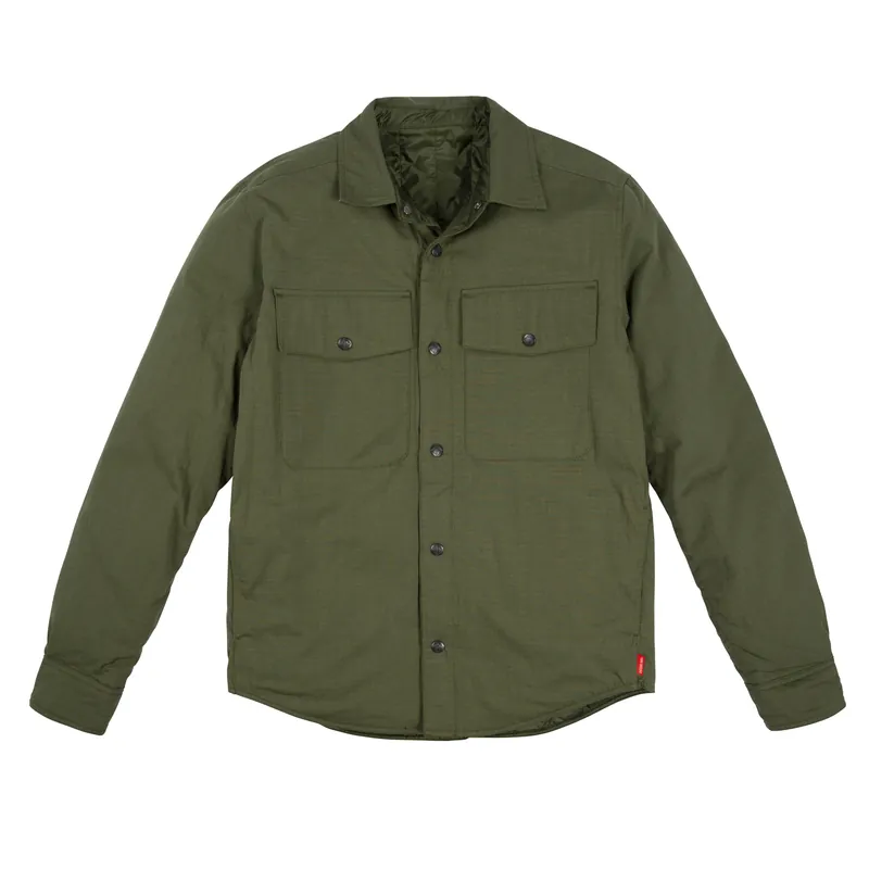 Men‘s Insulated Shirt Jacket - Olive/olive - XL