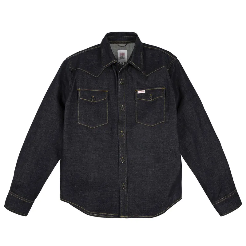 Men‘s Mountain Shirt Denim - Raw Denim - Medium