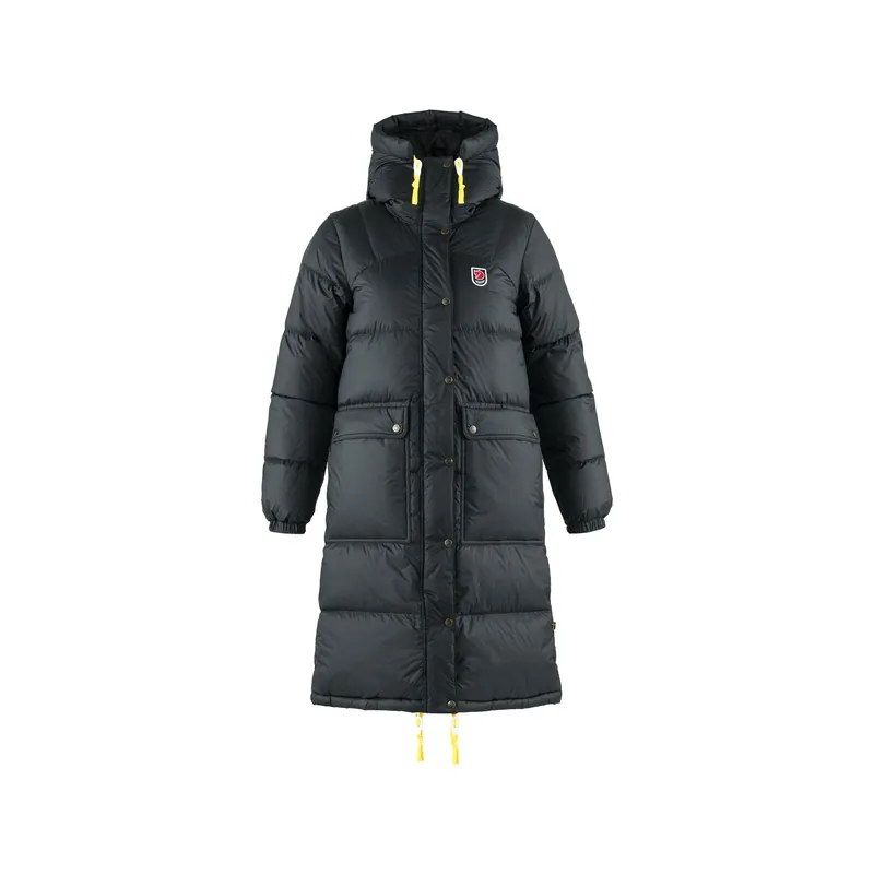 Women‘s Expedition Long Down Parka - Black - 2XS