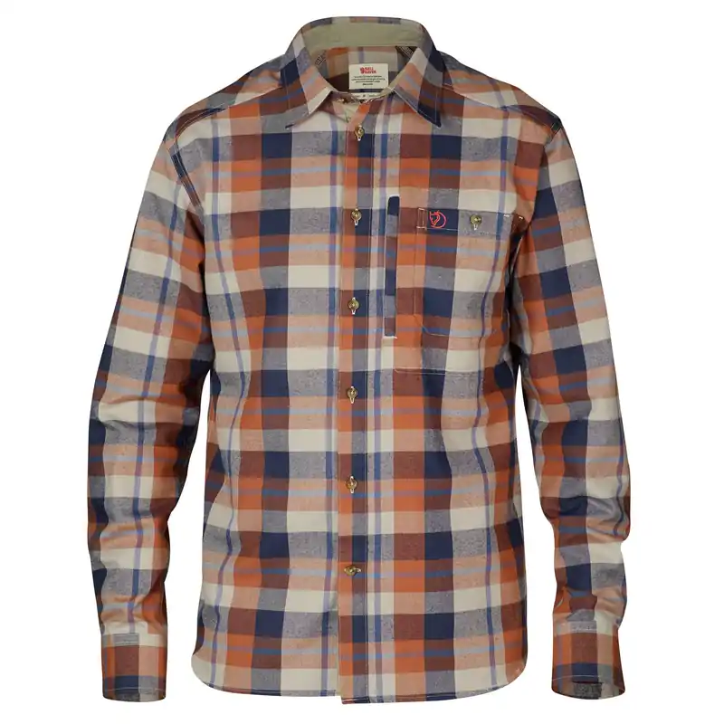 Men‘s Fjallglim Shirt - Autumn Leaf - 3XL