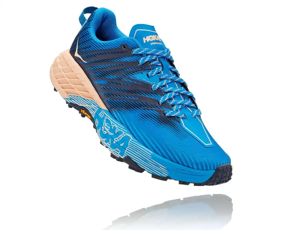 Women‘s Speedgoat 4 - Indigo Bunting/bleached Apricot - 6.5
