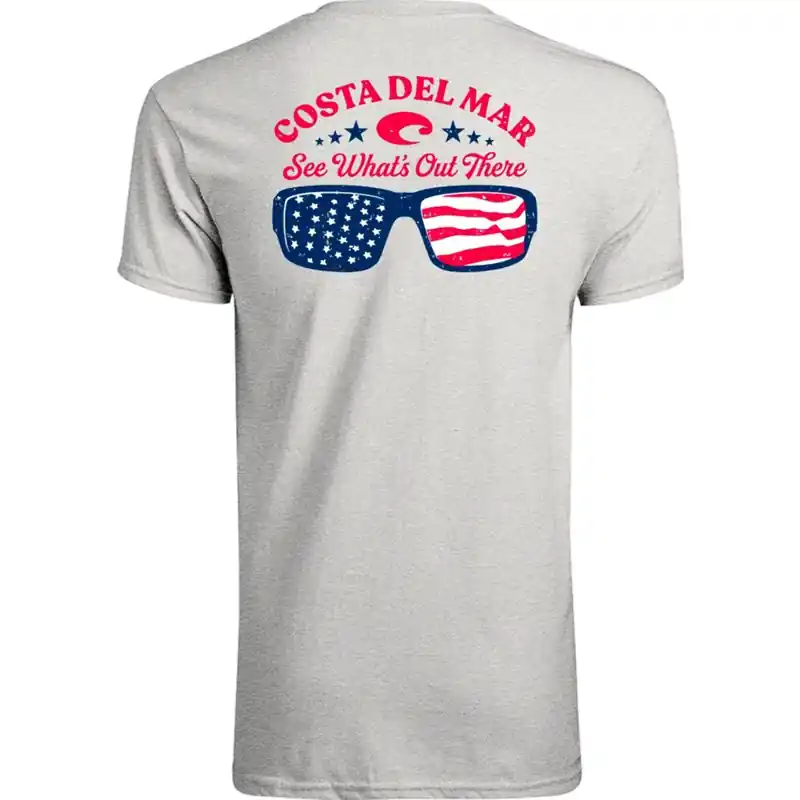 Men‘s Bandstand Short Sleeve T-shirt - Grey Heather - Medium