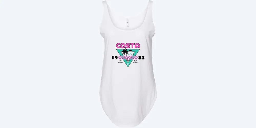 Women‘s Vice Tank Top - White - XL