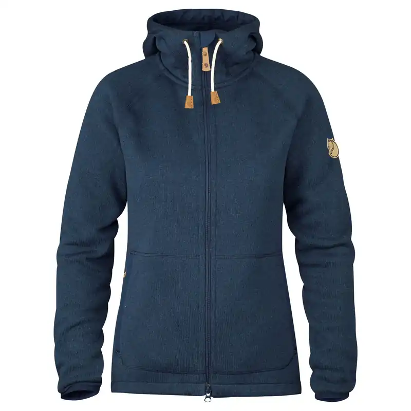 Women‘s Ovik Fleece Hoodie - Navy - XS