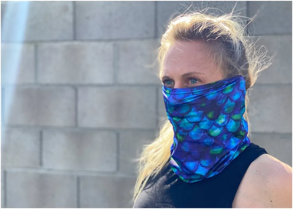 Buff Multi Use Face Mask Neck Gaiter - Trout Skin