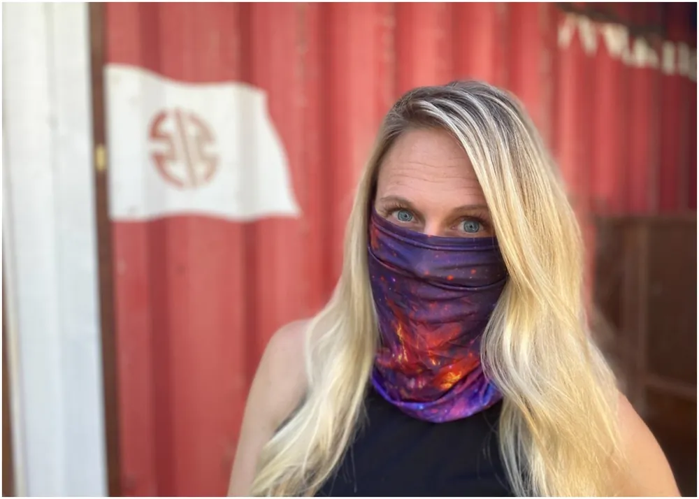 Buff Multi Use Face Mask Neck Gaiter - Nebula