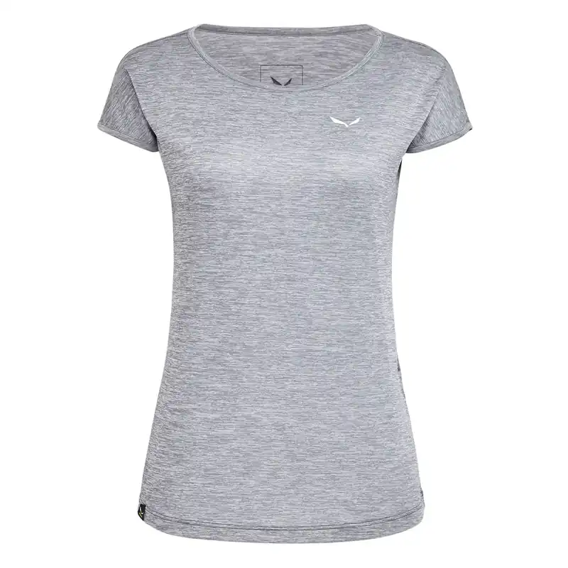 Women‘s Puez Melange Dry Short Sleeve Tee - Quiet Shade Melange - Small