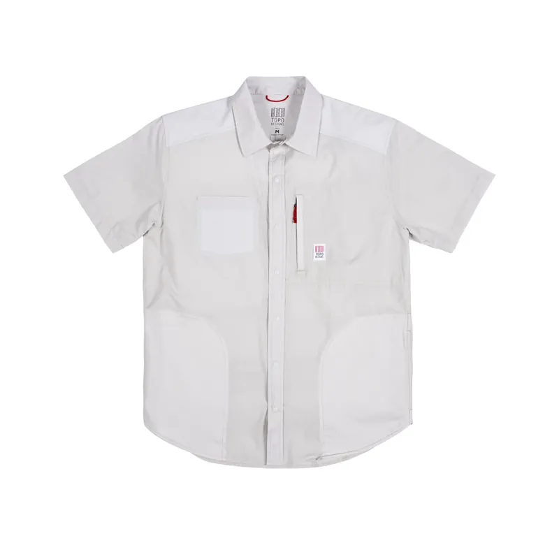 Men‘s Tech Shirt - Short Sleeve - Gray - XL