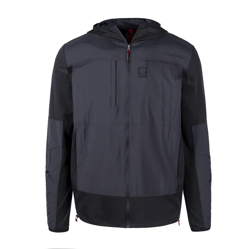 Men‘s Hybrid Hoodie - Black - XL