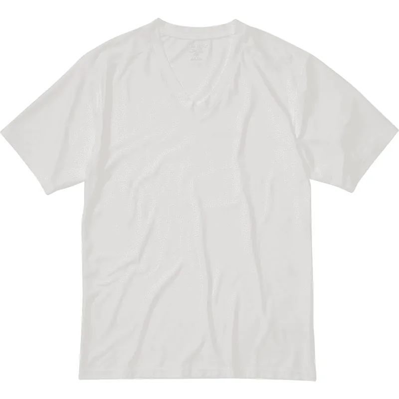 Men‘s Give-n-go 2.0 V-neck - White - Small