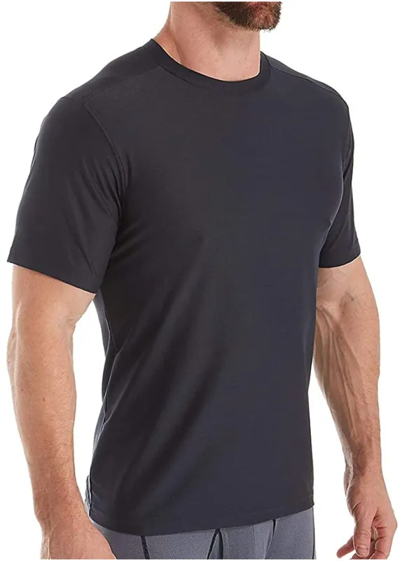 Men‘s Give-n-go 2.0 Crew Neck - Dark Steel - Medium