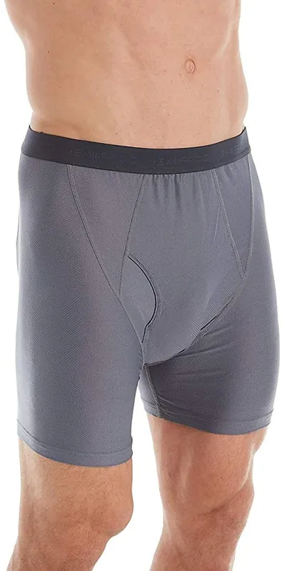 Men‘s Give-n-go 2.0 Boxer Brief - Steel Onyx - 2XL