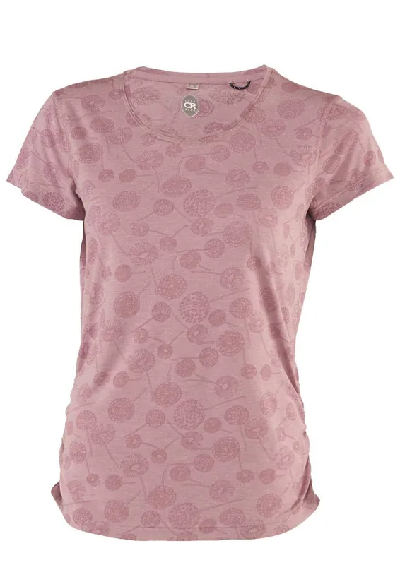 Women‘s Dandy Cute T-shirt - Elderberry - XS