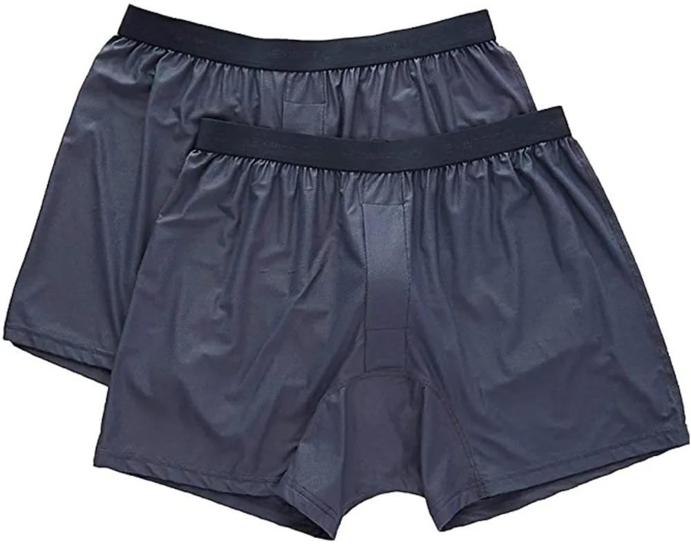 Men‘s Give-n-go 2.0 Boxer 2pk - Steel Onyx - Small