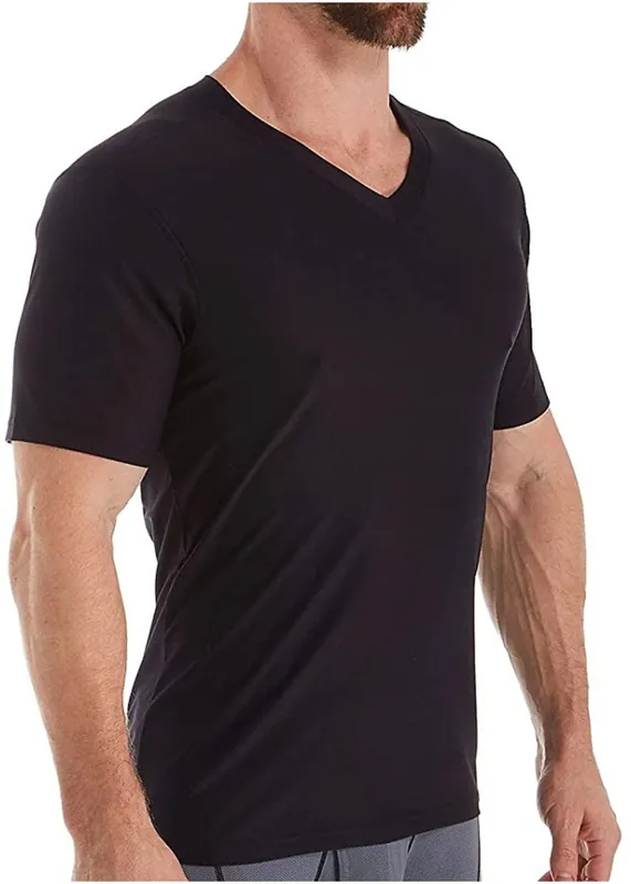 Men‘s Give-n-go 2.0 V-neck - Black - Medium