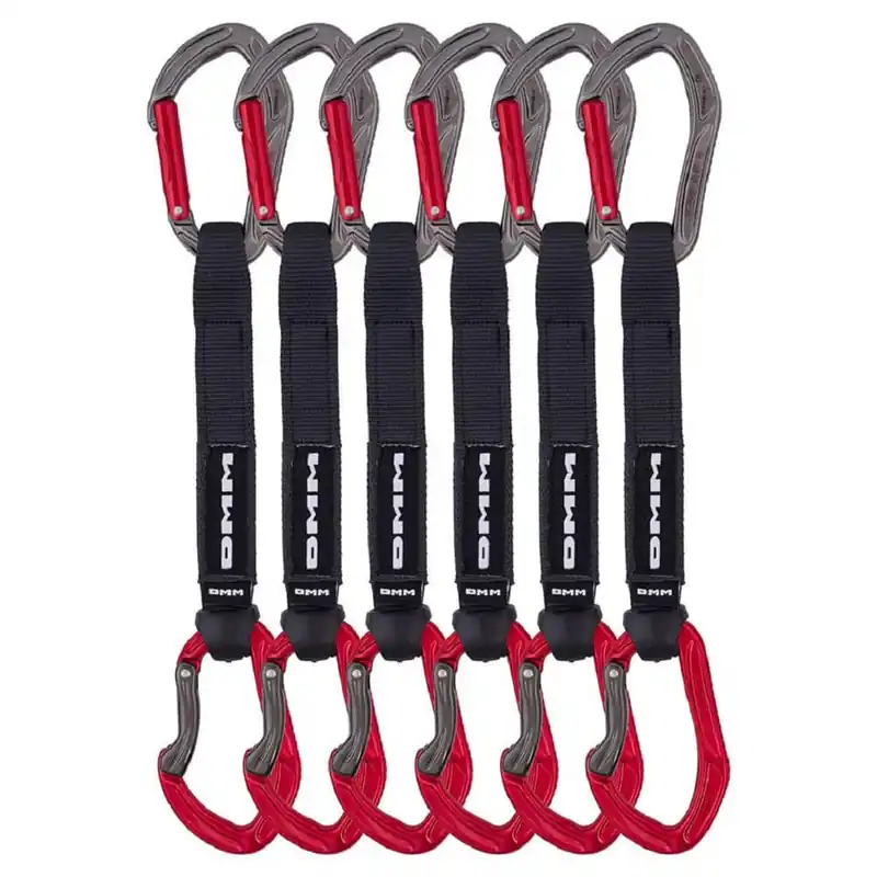Alpha Sport Quickdraw 6 Pack - Titanium/red