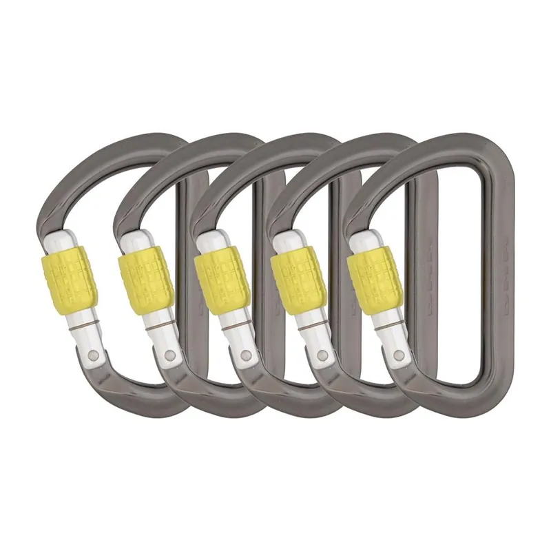 Aero Screwgate 5 Pack - Titanium/lime