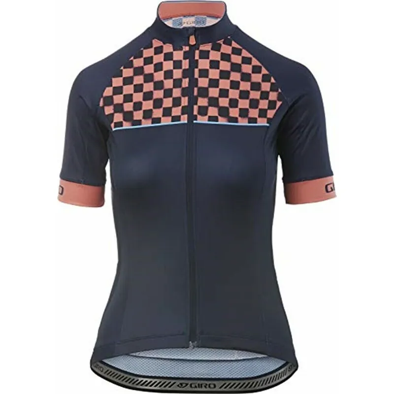 Women‘s Chrono Sport Jersey - Midnight Blue Checks - XS
