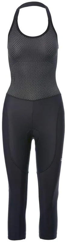 Women‘s Chrono Expert Halter Bib Knicker - Black - XS