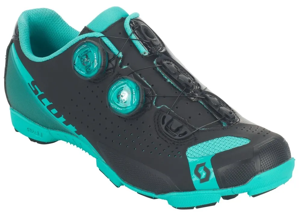 Mtb RC - Matte Black / Aqua Blue - 38