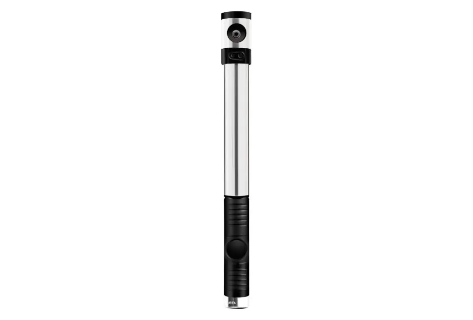 Klic Pump - Silver / Black - High Pressure w/ gauge co2