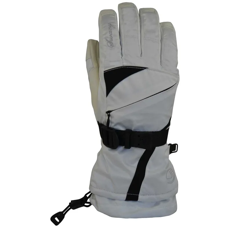 Women‘s X-therm Glove - White/black - Medium
