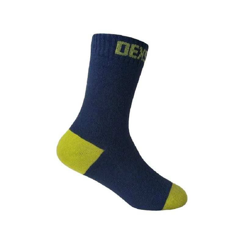 Kid‘s Ultra Thin Children Sock - Navy/lime - Small