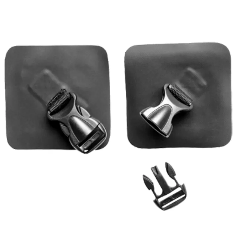 D-ring - 1 Buckle set Of 2 - Black