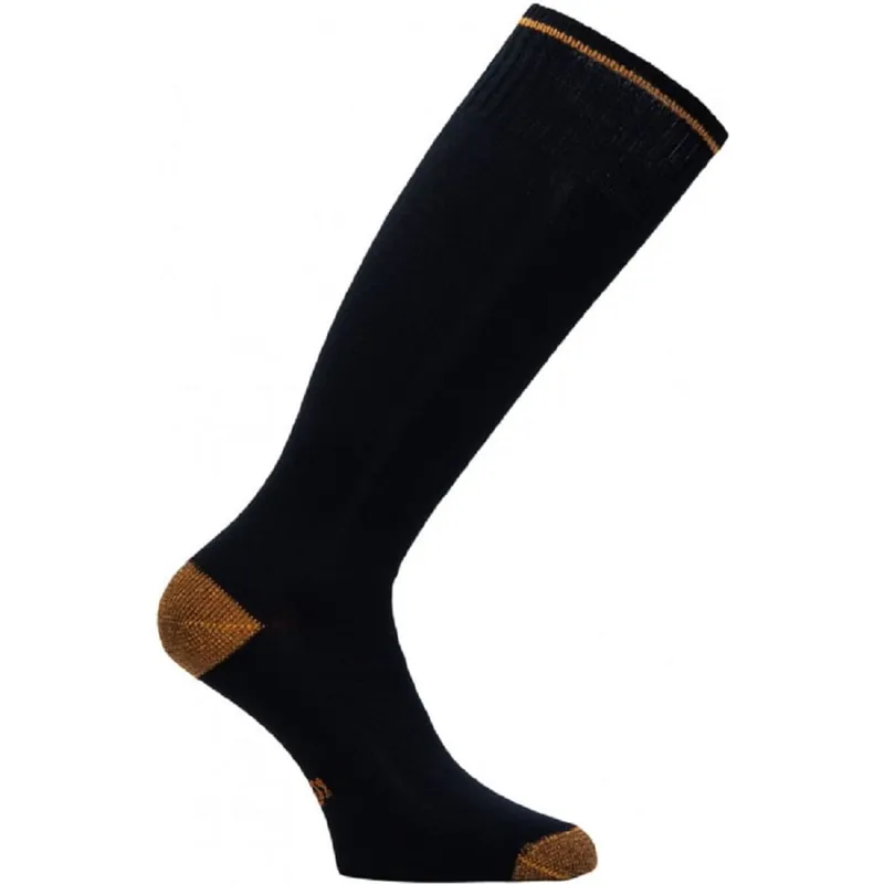 Eurosock Kid‘s Snowbase Socks - Black-orange - 4XS