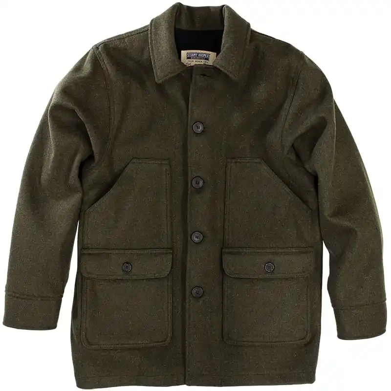 Men‘s The Mackinaw Coat - Olive - 3XL Tall