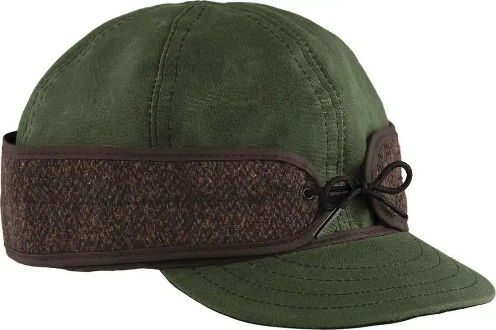 Men‘s The Harris Tweed Waxed Cotton Cap - Luxmore - 6 7/8