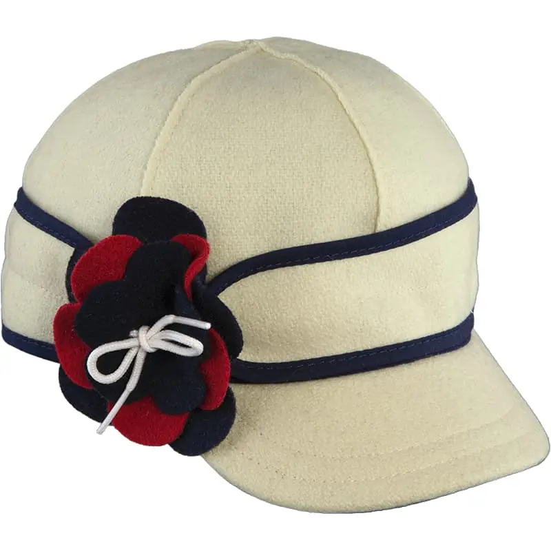 Women‘s The Petal Pusher Benchwarmer Cap - Navy/red/white - 6 7/8