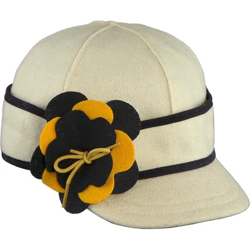 Women‘s The Petal Pusher Benchwarmer Cap - Black/gold - 6 7/8