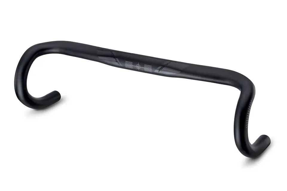 Am Handlebar Drop Service Course Sl 70 Ergonomic Top - Beyond Black With Black Logo B1 - 38 cm C-C