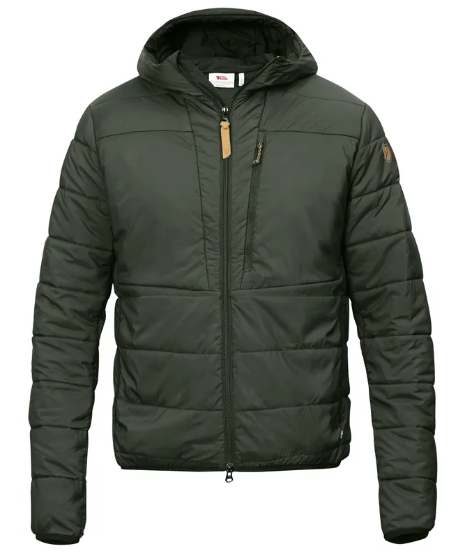 Men‘s Keb Padded Hoodie - Deep Forest - XS