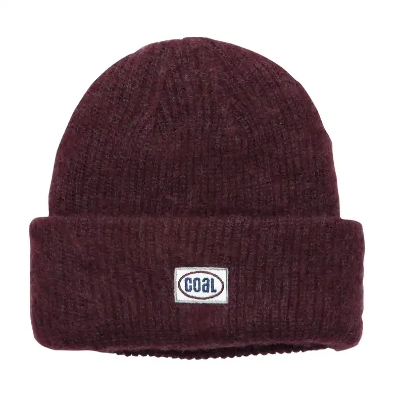 The Earl Beanie - Heather Burgundy