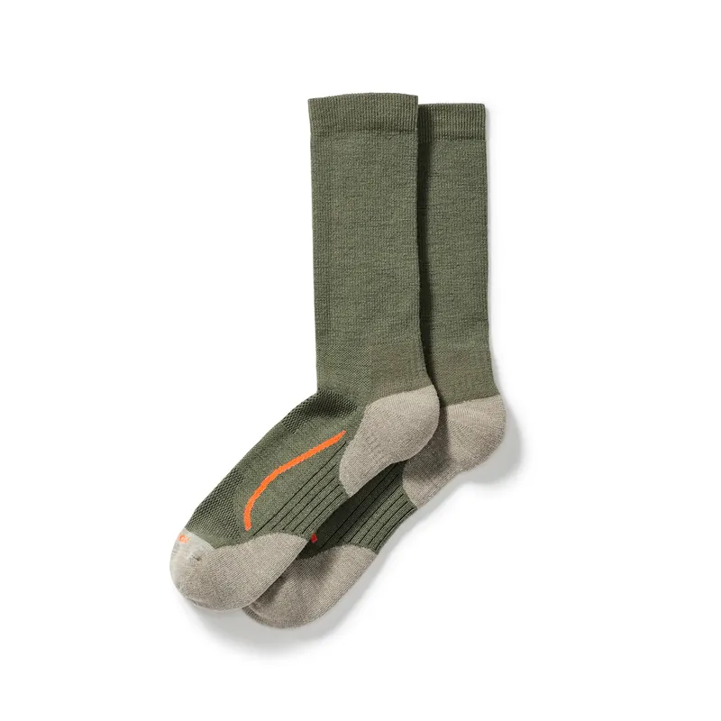 Men‘s X Country Outdoorsman Sock - Green/blaze - Medium