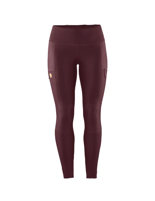 Women‘s Abisko Trail Tights - Dark Garnet - 2XS