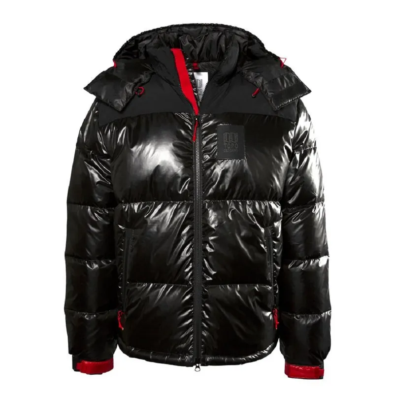 Men‘s Big Puffer Jacket - Black - XL