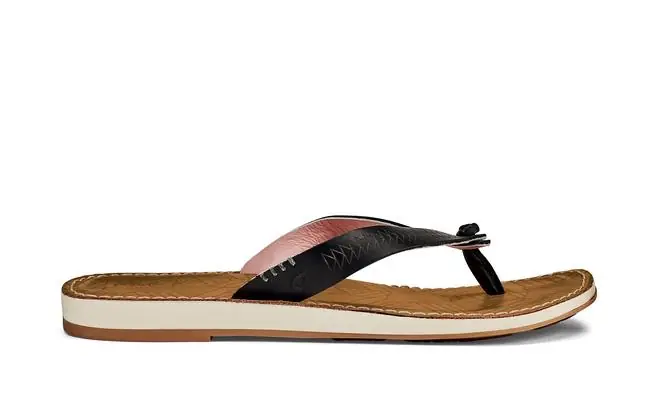 OluKai Women‘s Hawaiiloa Kia Hope - Black/golden Sand - 6