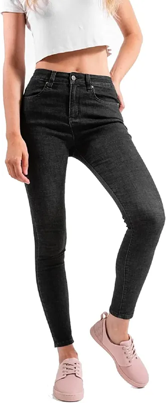 Women‘s Jeans - Black Washout - 25