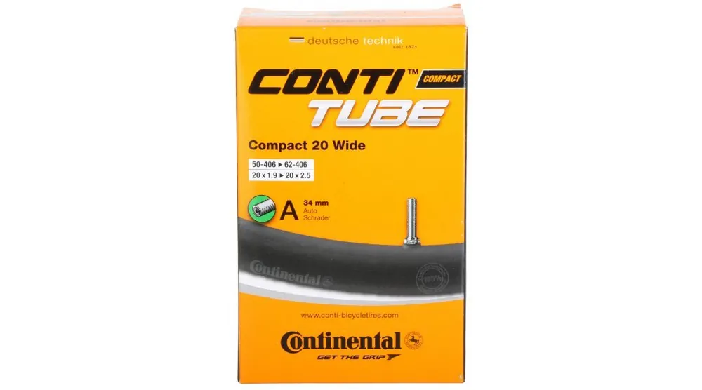 34mm Schrader Valve Tube - 20 x 1/14 - 1/12
