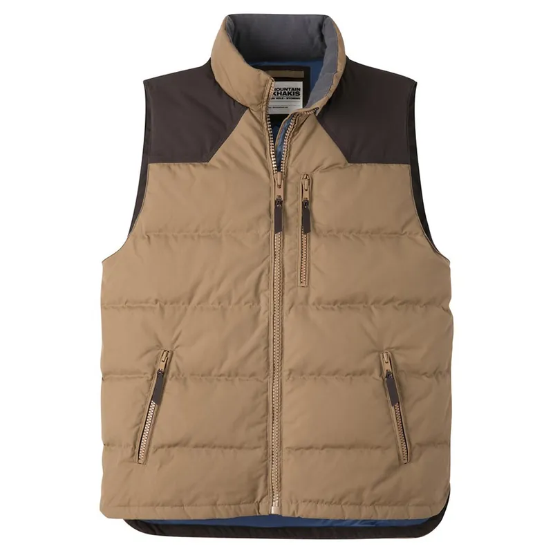 Men‘s Outlaw Down Vest Tobacco - Small