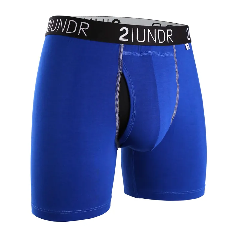 Men‘s Swing Shift Boxer Brief - Blue/blue - Small