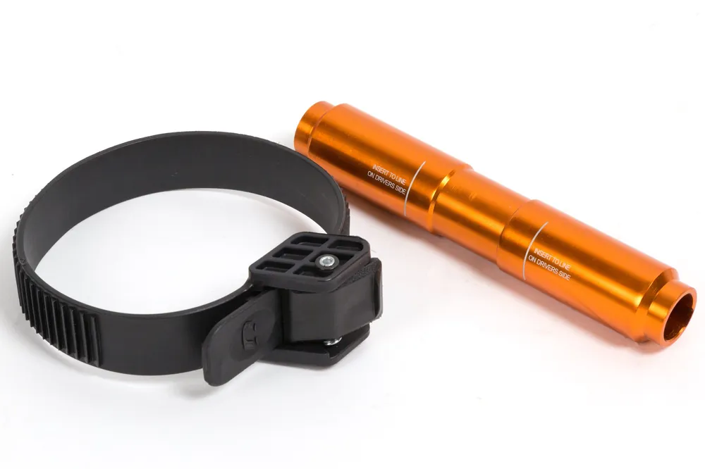 Trio - Fork Adapter - Orange - 15 mm x 142 mm Phat