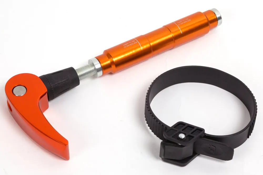 Trio - Fork Adapter - Orange - 9 mm x 135 mm Phat