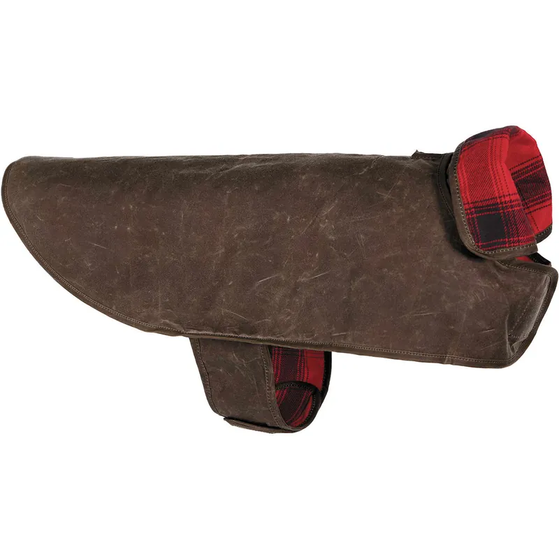The Sk Dog Jacket Waxed - Dark Tan - MD